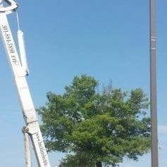 Electric Equipment Bucket Truck in Southern Maryland